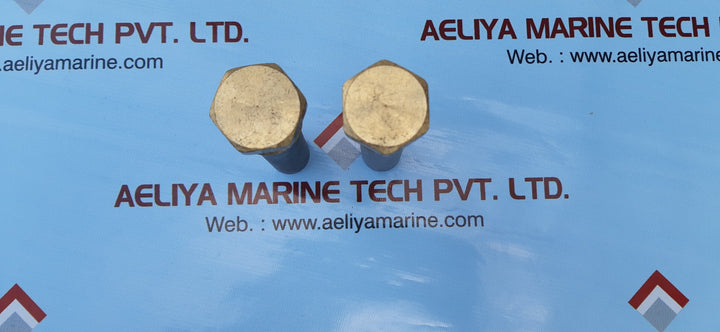 ROTOMETALS CORROSION INHIBITING ZINC PENCIL ANODE 1 IN DIA X 4IN LONG X 1 IN 3606K21