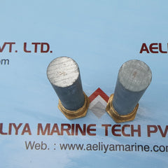 ROTOMETALS CORROSION INHIBITING ZINC PENCIL ANODE 1 IN DIA X 4IN LONG X 1 IN 3606K21