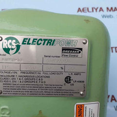 Rcs mar50-10 electripowr actuators 115v 50/60hz