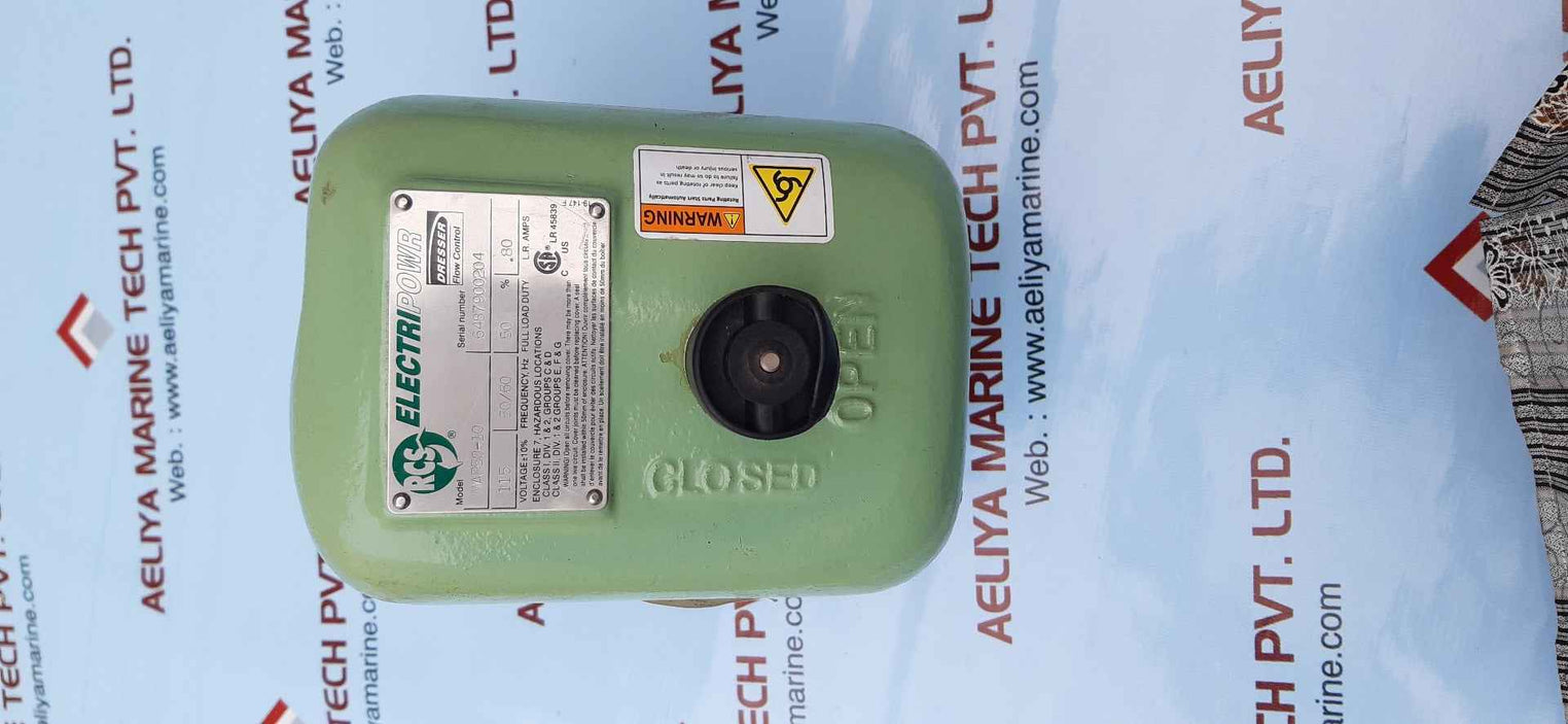 Rcs mar50-10 electripowr actuators 115v 50/60hz