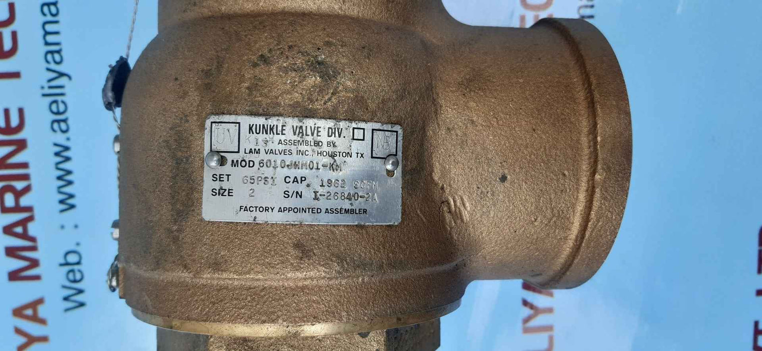 Kunkle valve 6010jhm01-km air relief valve