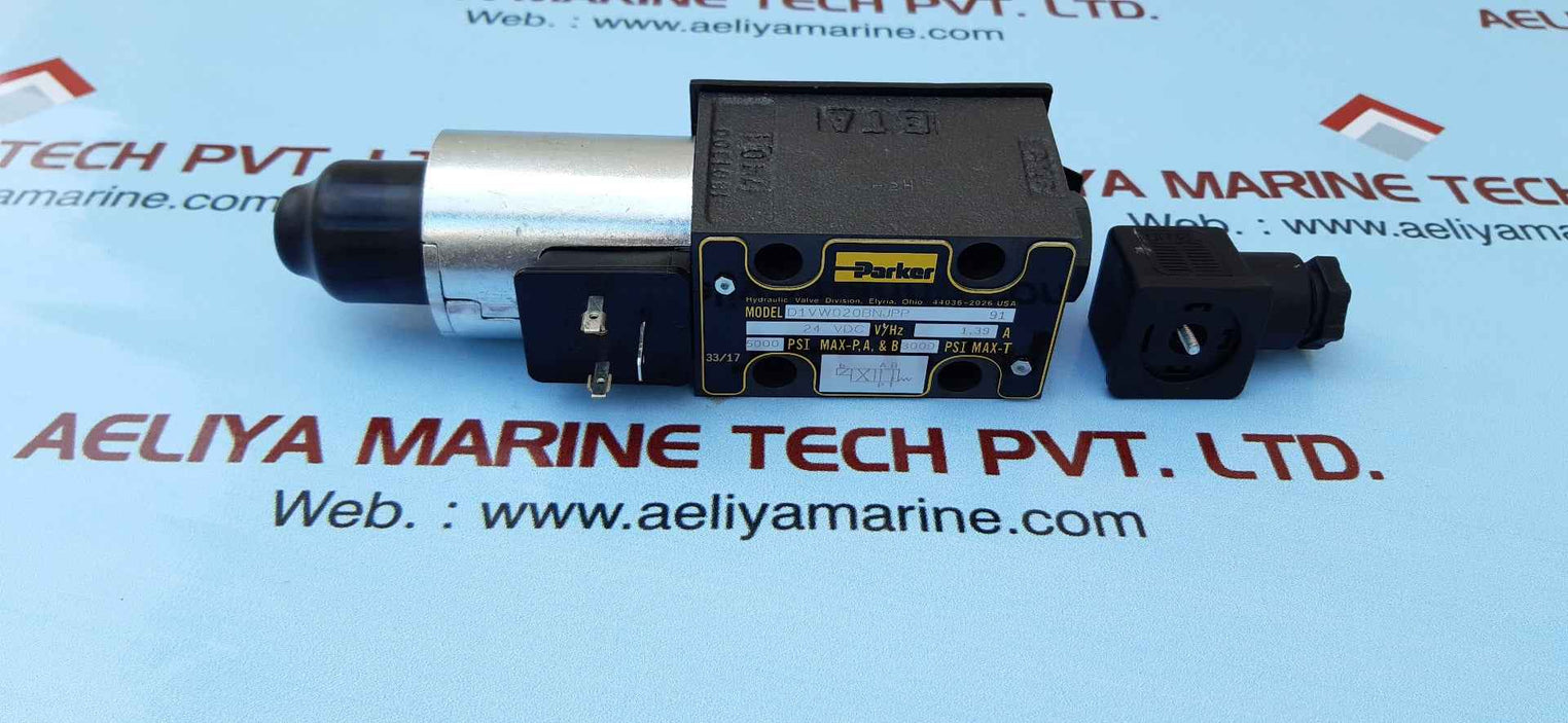 Parker d1vw020bnjpp hydraulic valve