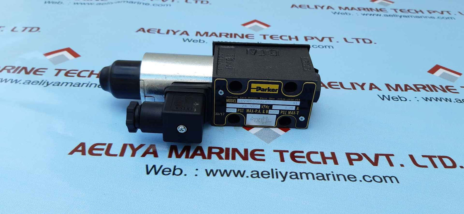 Parker d1vw020bnjpp hydraulic valve