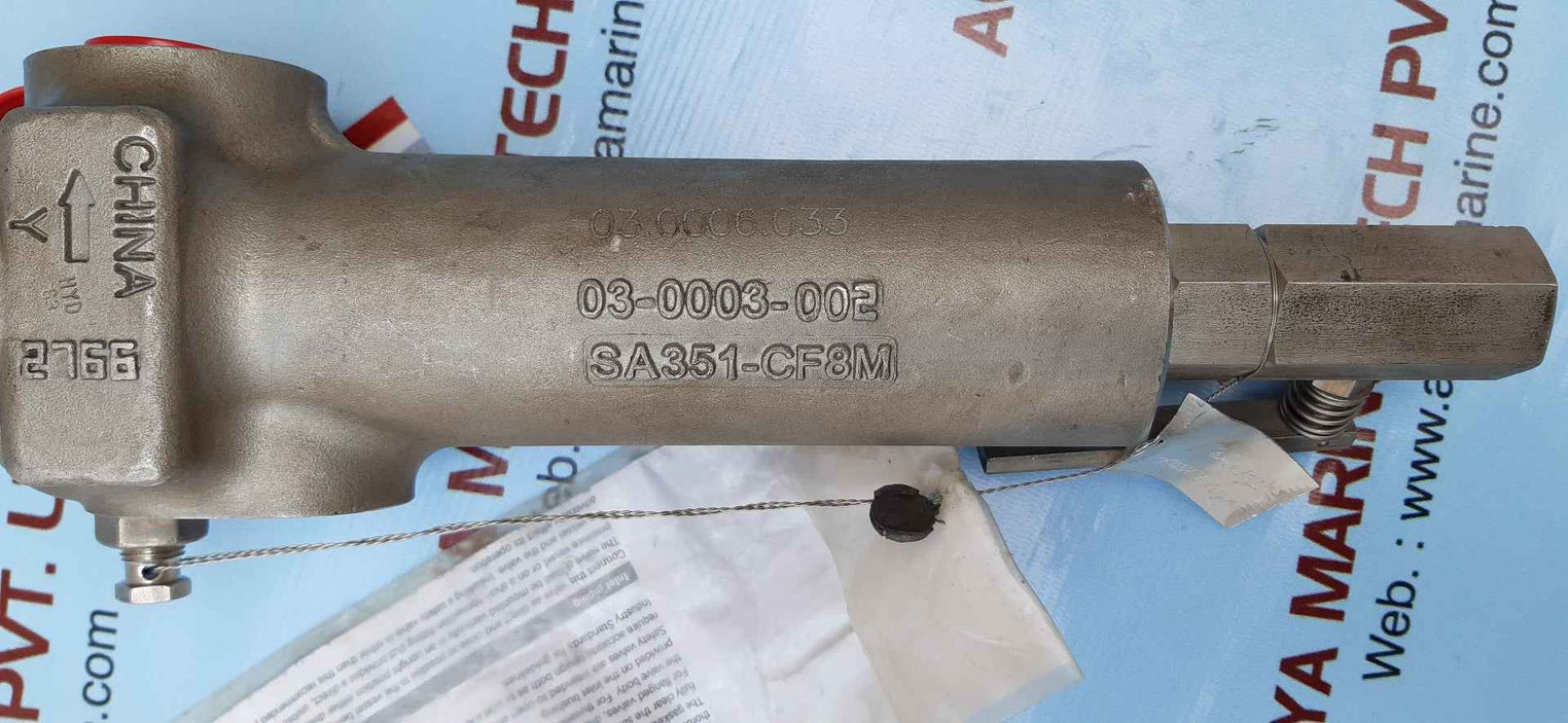 Anderson greenwood 81sm68-6l pressure relief valve