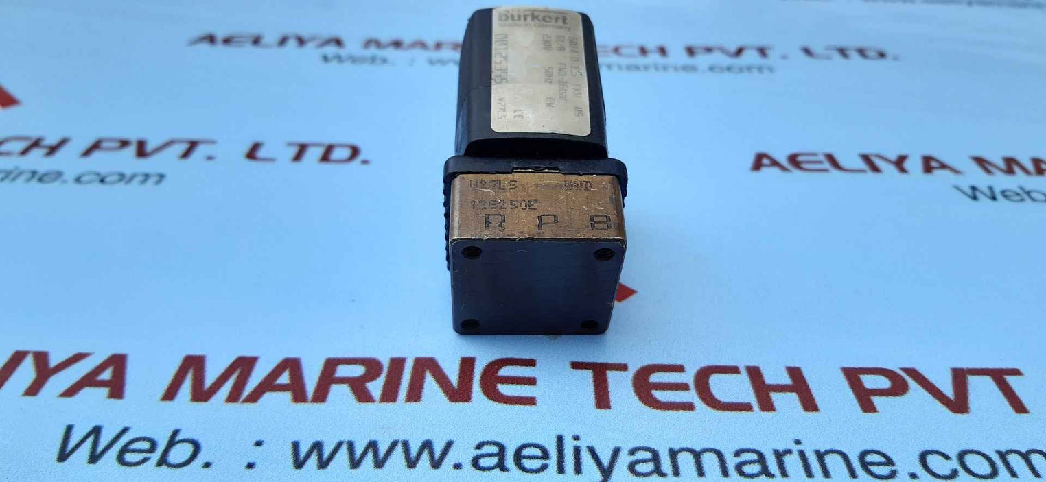 Burkert 6014 D 1,5 Fpm Ms Direct Acting Plunger Valve 230V 50Hz 8W