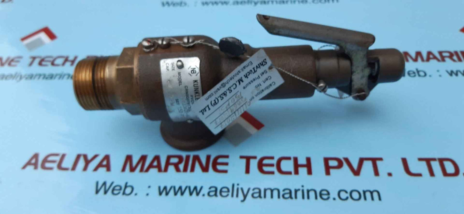 Kunkle 6010eem01-km pressure relife valve 150psig