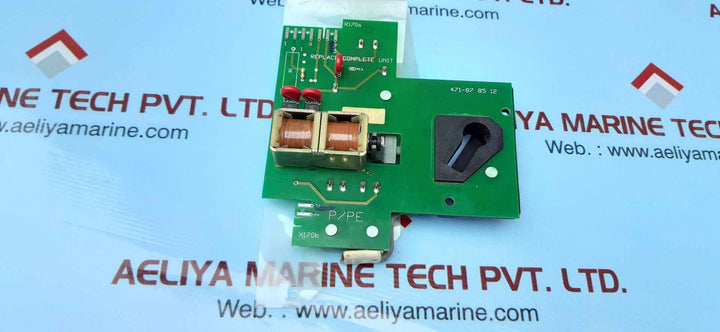 Wascomat 471878512 door lock control board