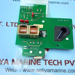 Wascomat 471878512 door lock control board