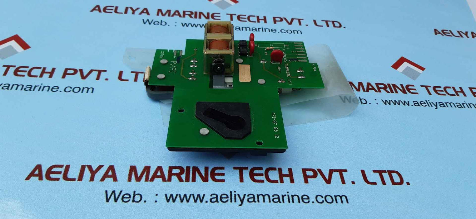 Wascomat 471878512 door lock control board