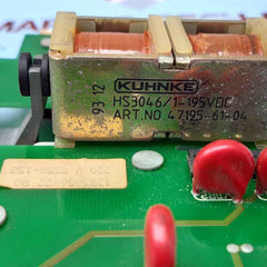 Wascomat 471878512 door lock control board