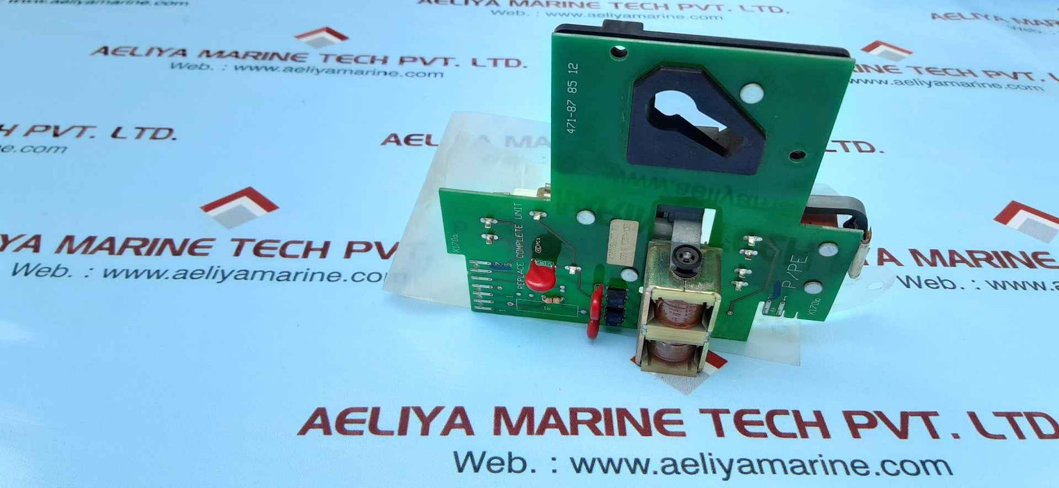 Wascomat 471878512 door lock control board