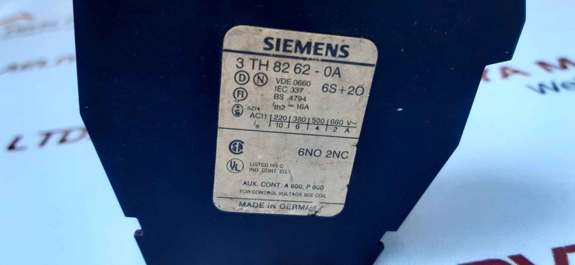 Siemens 3th8262-0a contactor