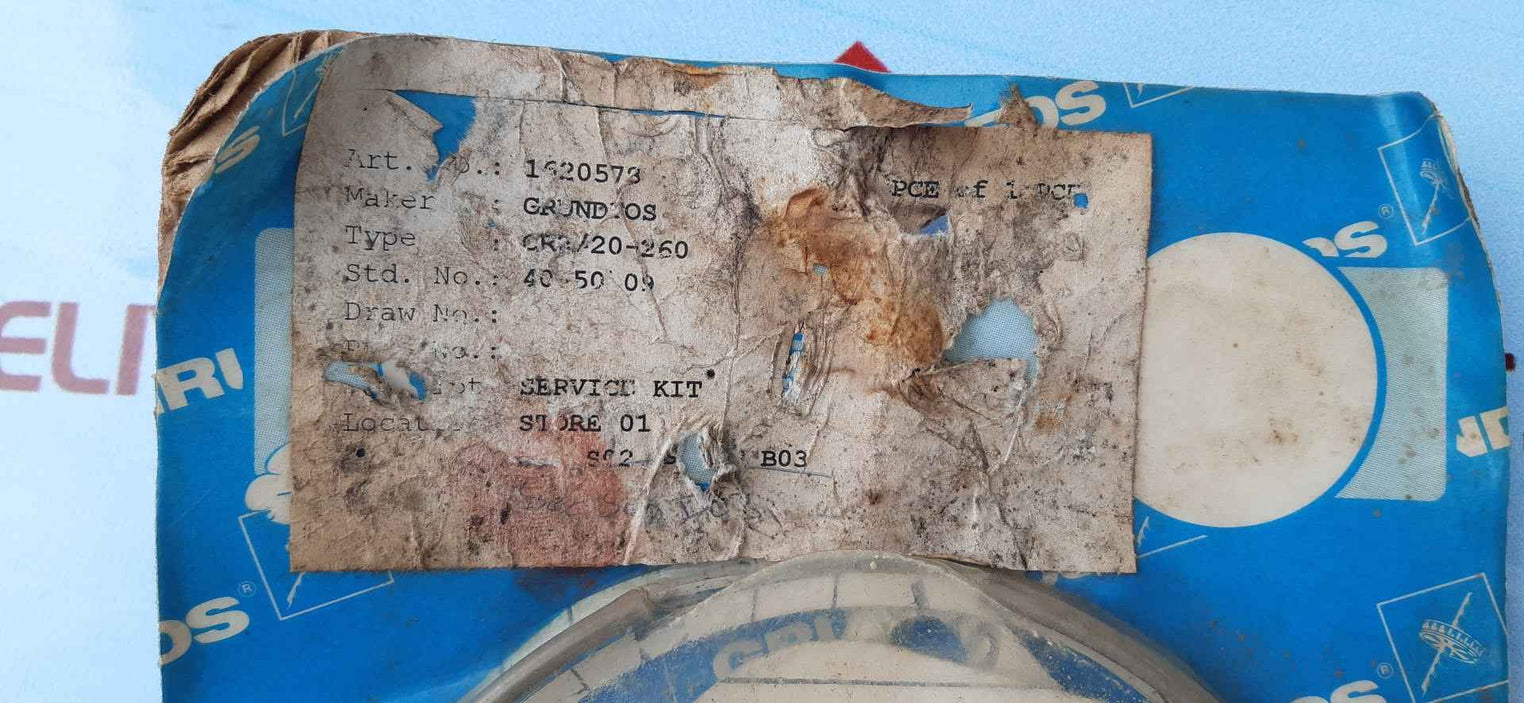 Grundfos cr 2 / 20-260 service kit 405009