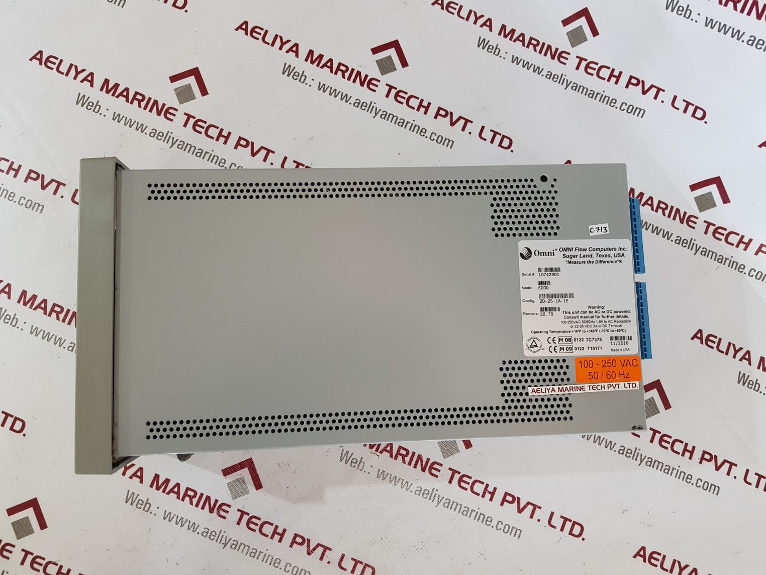 omni 6000 2d-2s-1a-1e flow control computer