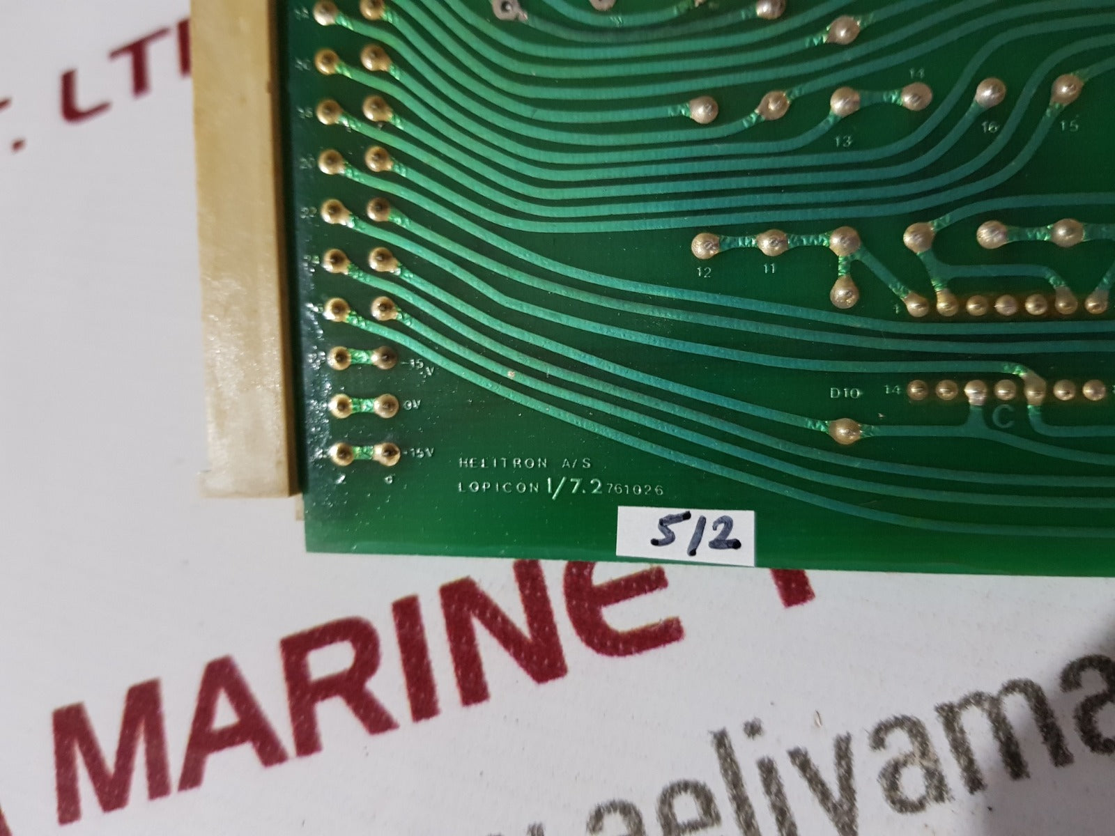 Helitron 761026 pcb card 