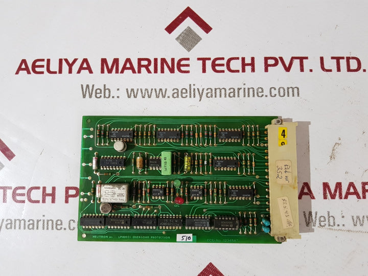 Helitron lp4002.1 overload protection pcb card
