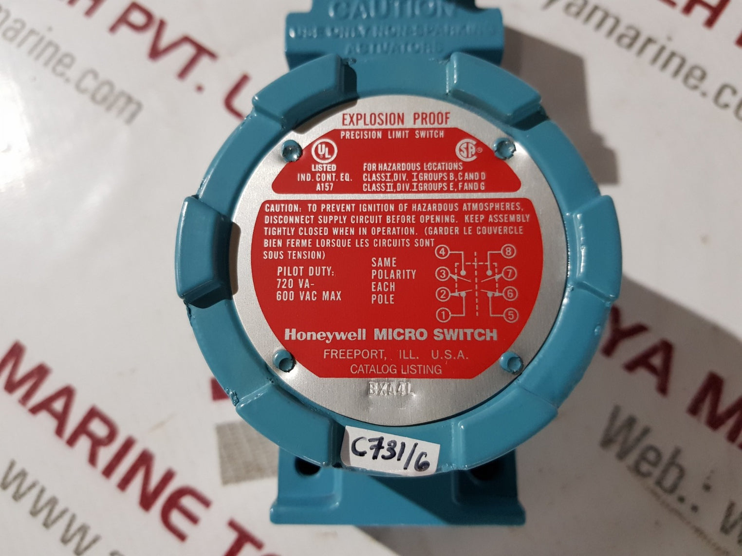 Honeywell bxa4l precision limit switch