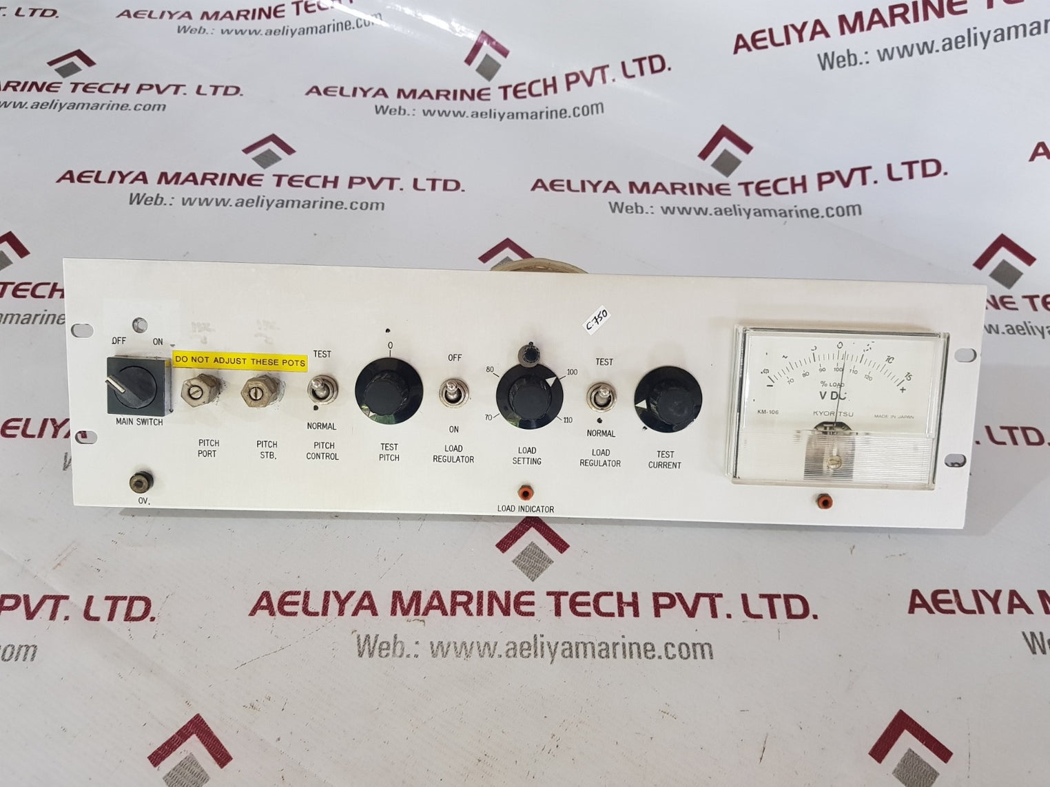 Helitron/kyoritsu km-106 analogue panel ammeter