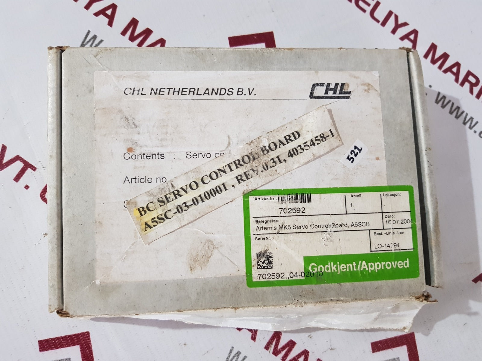 Chl a5sc-04-02040 pcb card 40350-ec-04582 rev 0.32