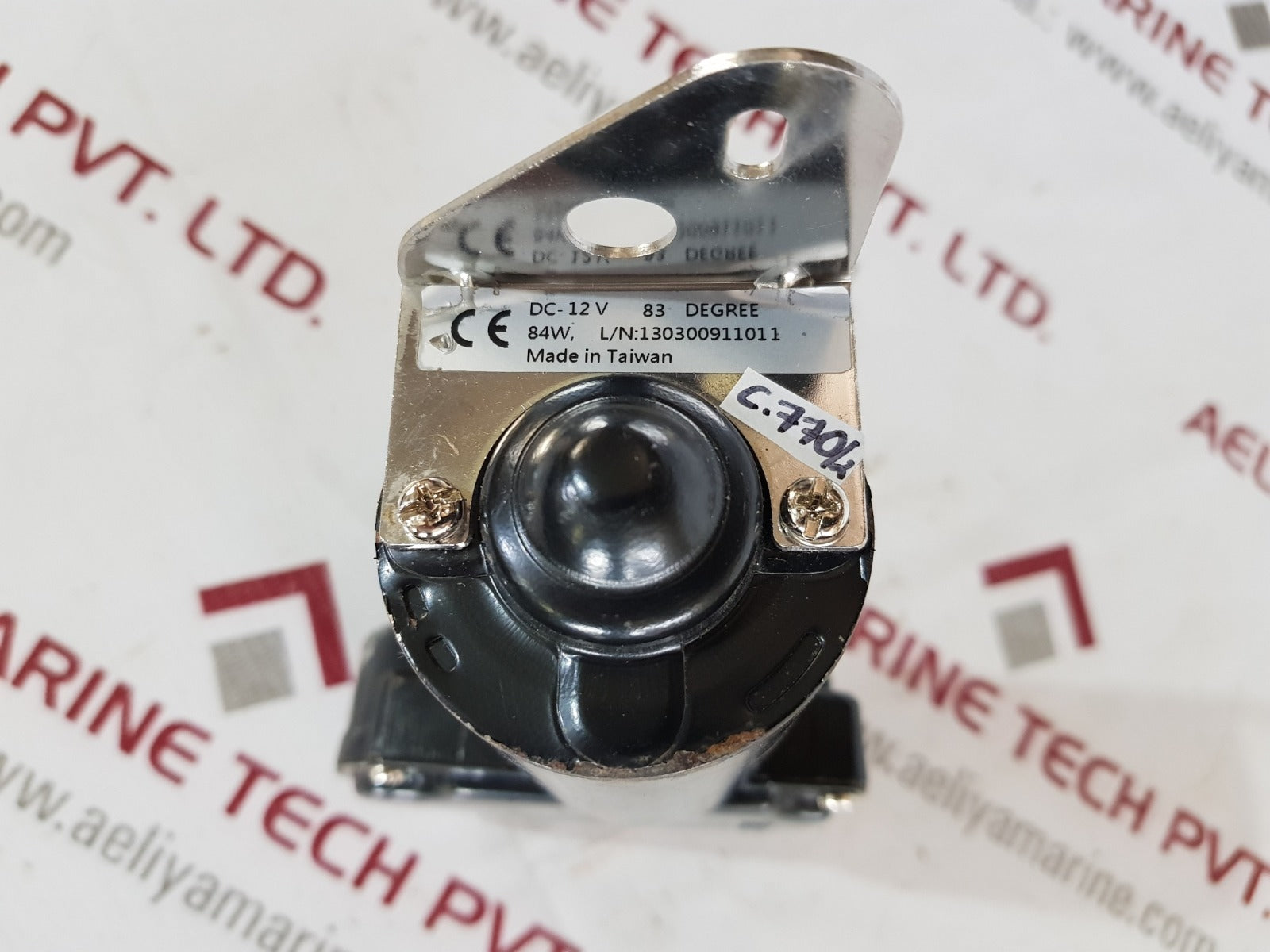 Tmc dc-12v 83 degree marine wiper