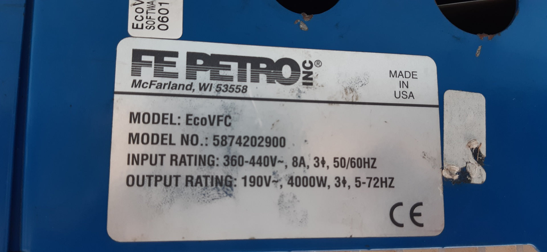 Fe petro ecovfc variable frequency controller
