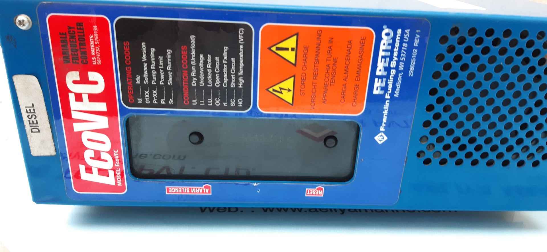 Fe petro ecovfc variable frequency controller 5874202900 rev 1.17