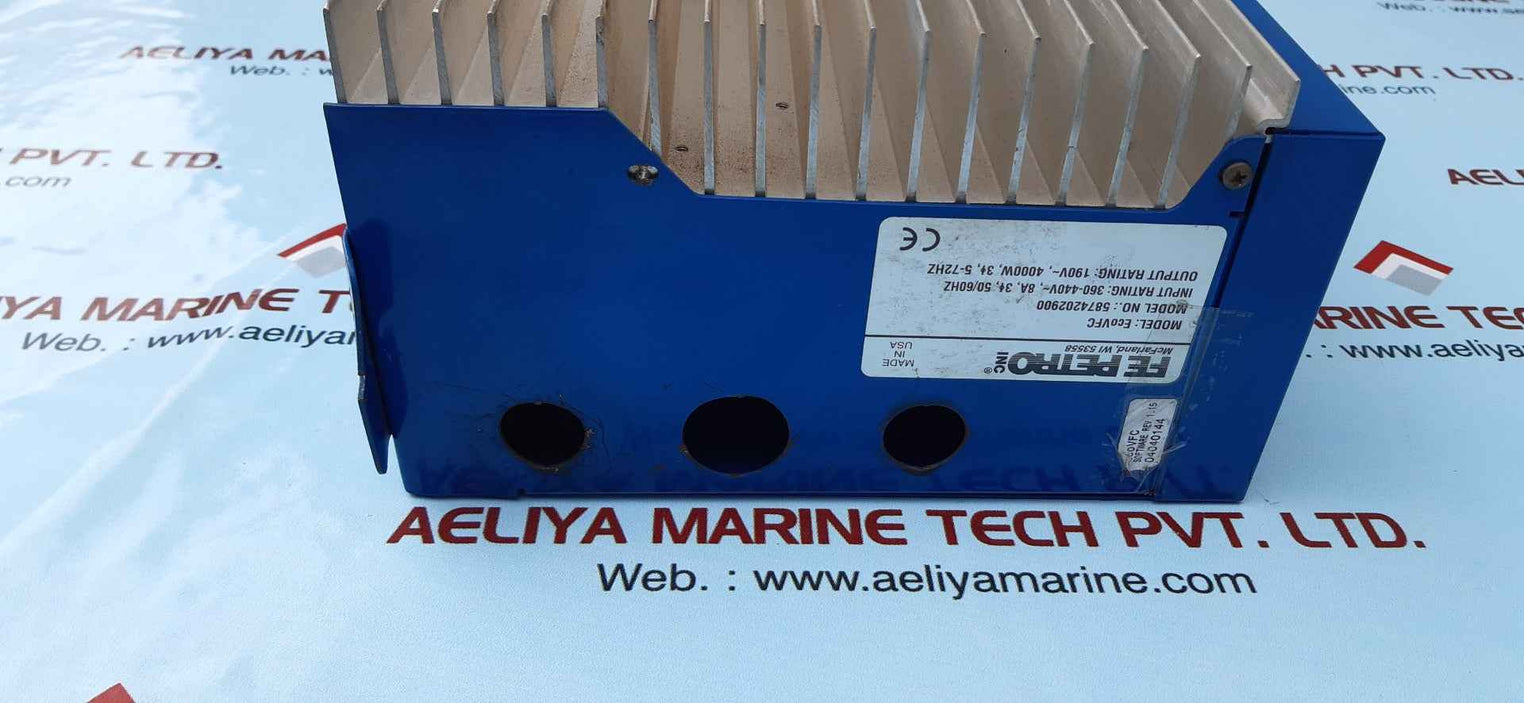 Fe petro ecovfc variable frequency controller 5874202900 rev 1.15