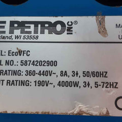 Fe petro ecovfc variable frequency controller 5874202900 rev 1