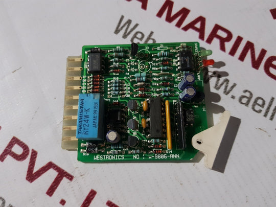 Westronics w-9806-ann pcb circuit used