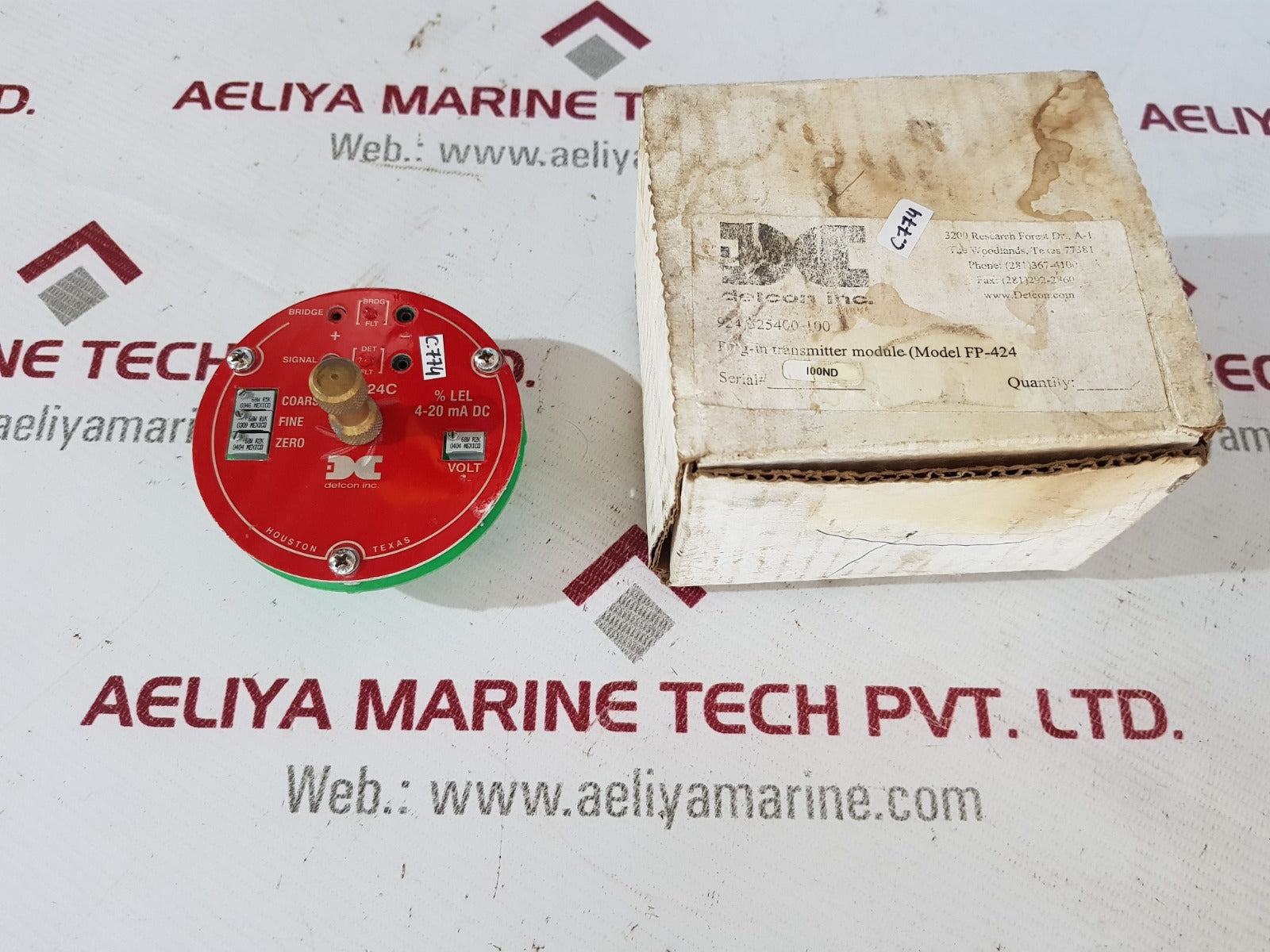 Detcon fp-424c gas sensor new