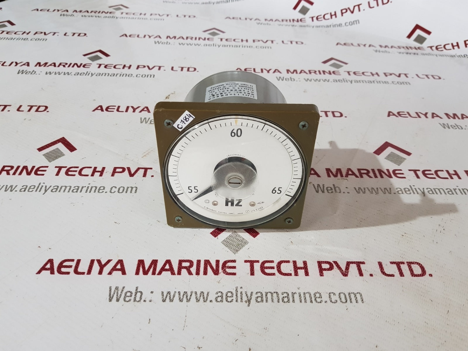 Mitsubishi lm-110 frequncy meter hz 55/64