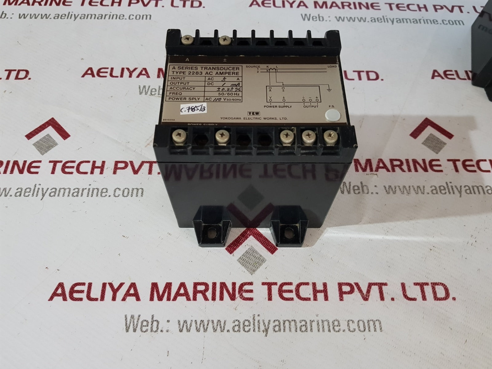 Yokogawa a series transducer 2283 ac ampere