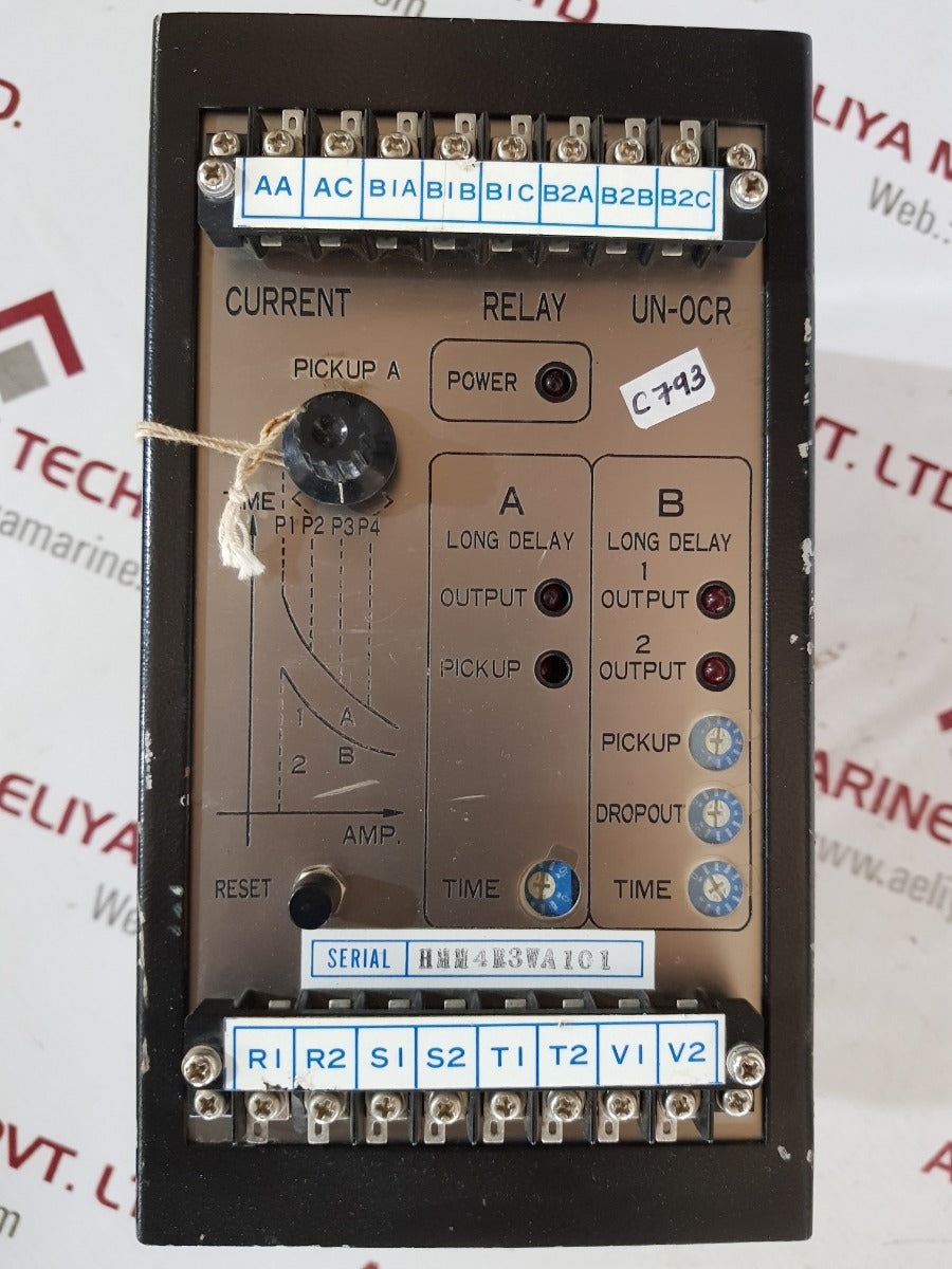 Mitsubishi Electric Un-ocr Current Relay Ac 110V 50/60Hz