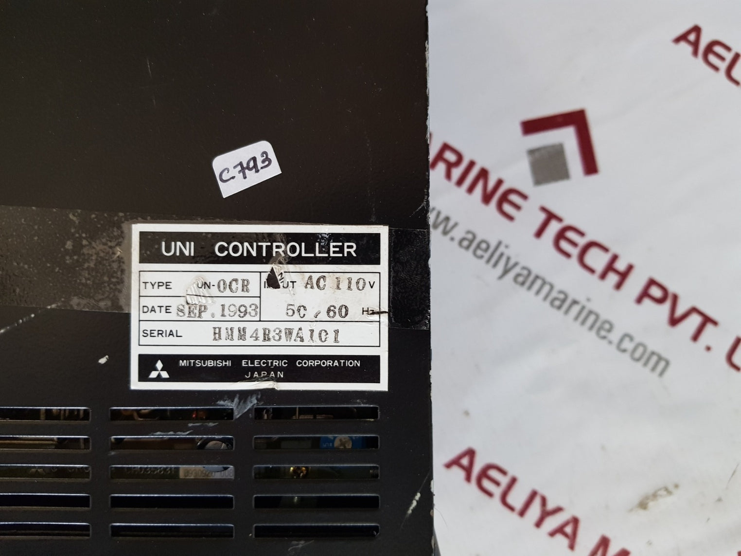 Mitsubishi Electric Un-ocr Current Relay Ac 110V 50/60Hz