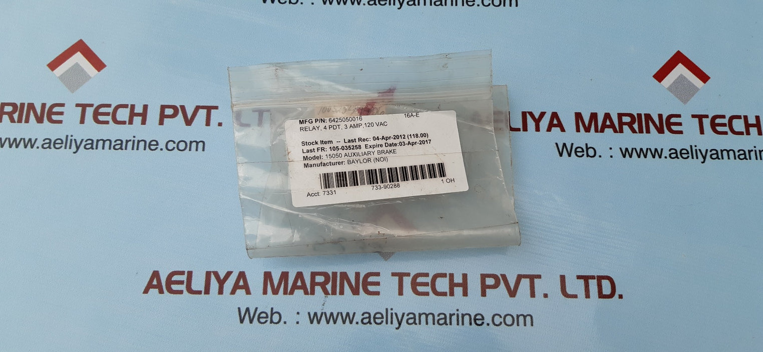 Magnecraft 782xdxh10-120 vac coil relay 3amp 120/240v