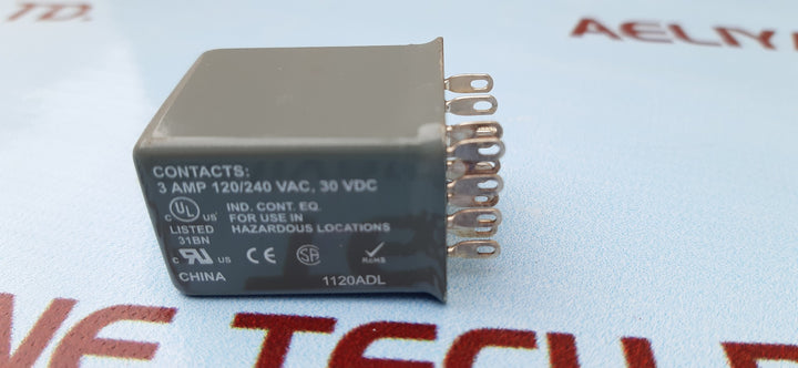 Magnecraft 782xdxh10-120 vac coil relay 3amp 120/240v