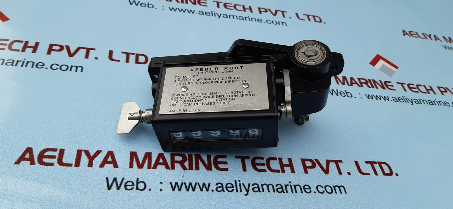 Veeder-root mechanical counter