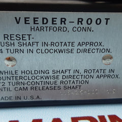 Veeder-root mechanical counter