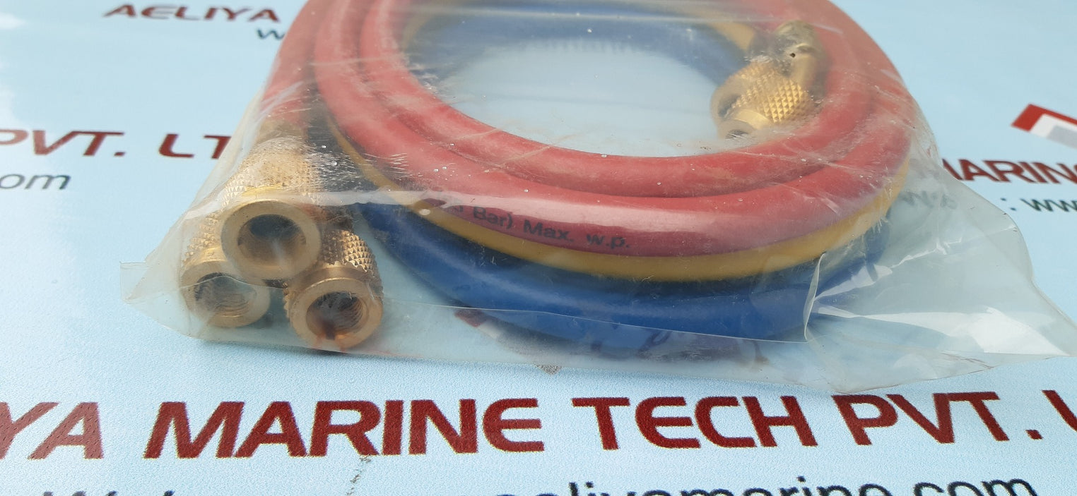 RITCHIE YELLOW JACKET PLUS II REFRIGERATION CHARGING HOSE 3 PACK