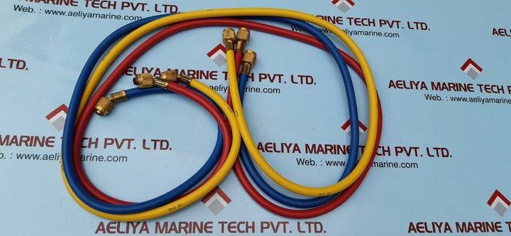 RITCHIE YELLOW JACKET PLUS II REFRIGERATION CHARGING HOSE 3 PACK