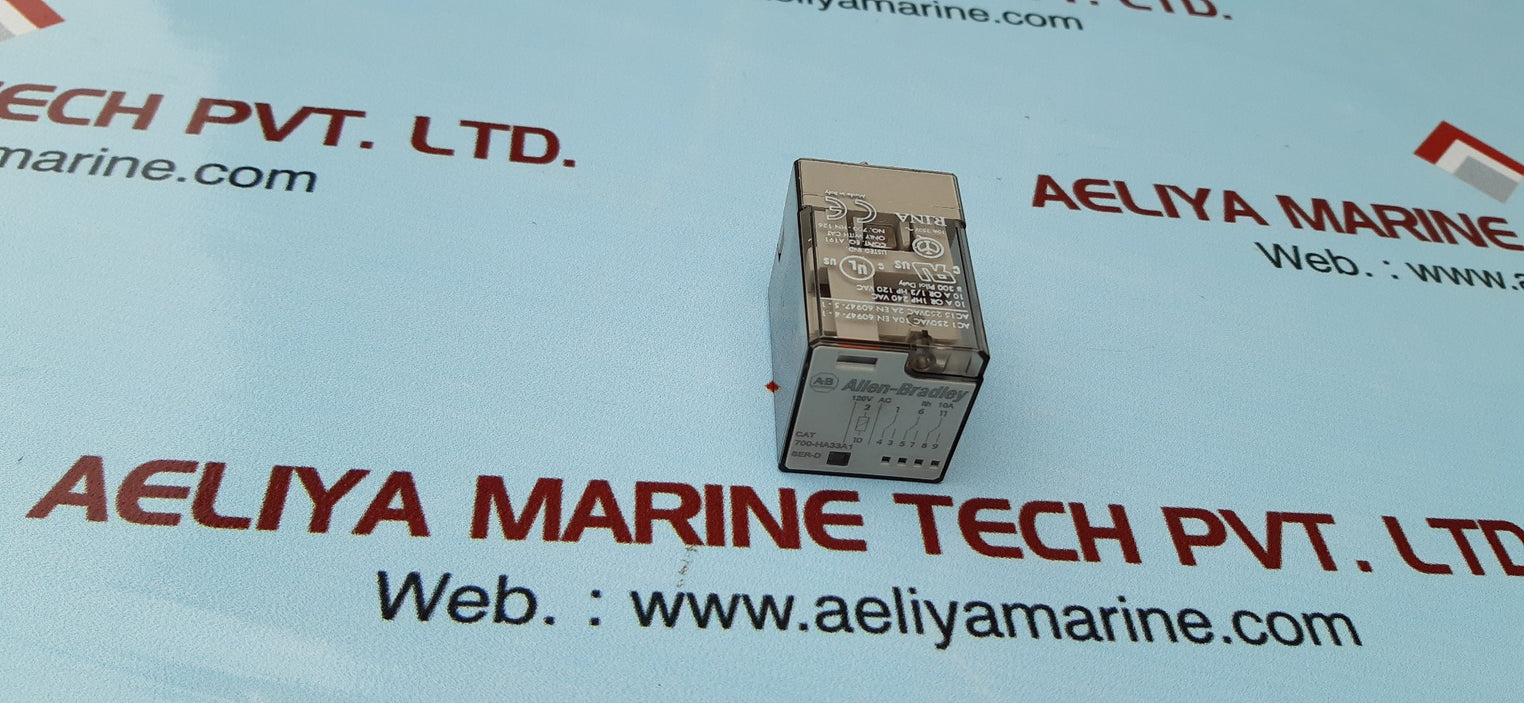 Allen-bradley 700-ha33a1 relay series d 120vac  