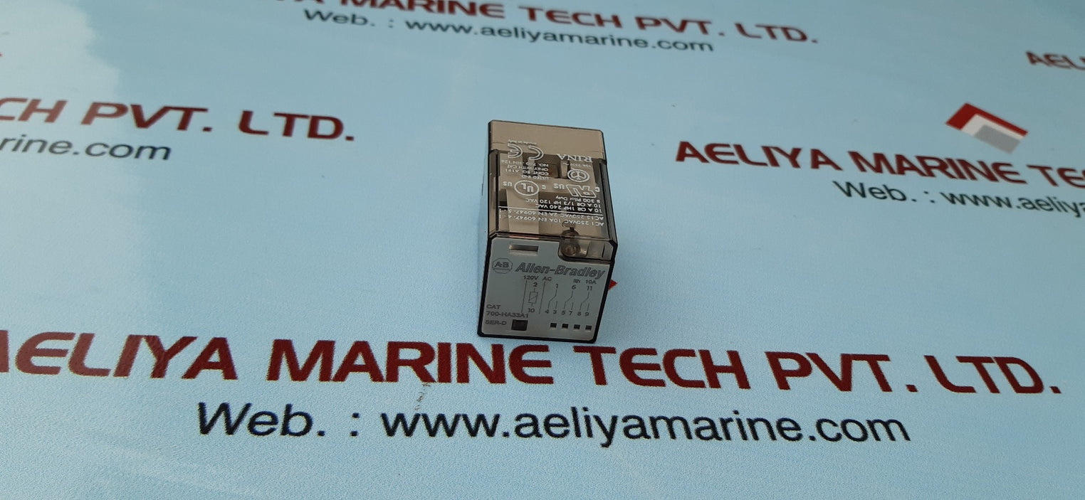 Allen-bradley 700-ha33a1 relay series d 120vac  
