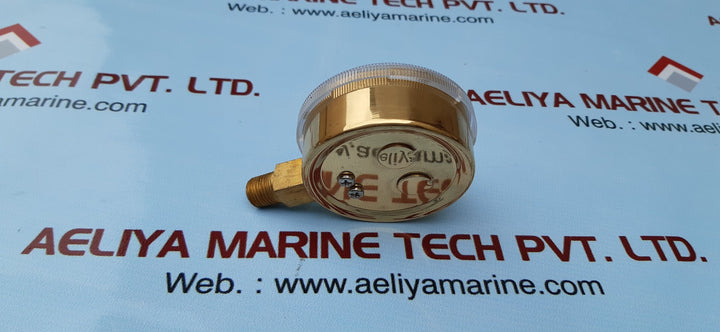 1/4npt bras gauge 4000psi