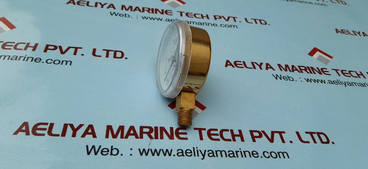 1/4npt bras gauge 4000psi