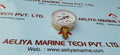 1/4npt bras gauge 4000psi