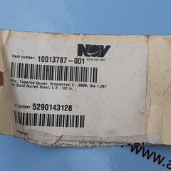 Nov dowel pins tapered e-3000