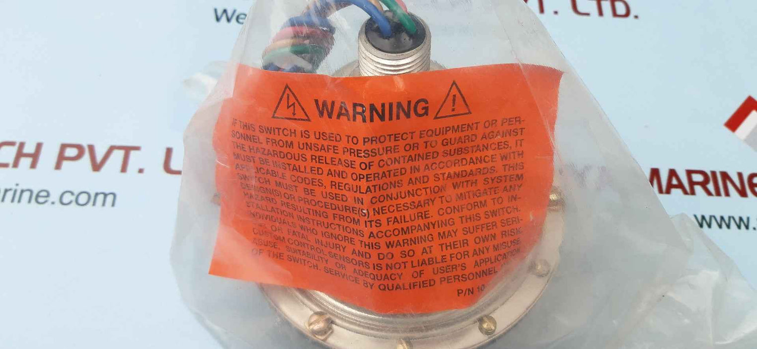 Custom control sensors 675de1 pressure switch