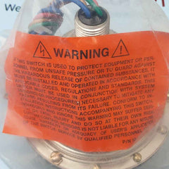 Custom control sensors 675de1 pressure switch