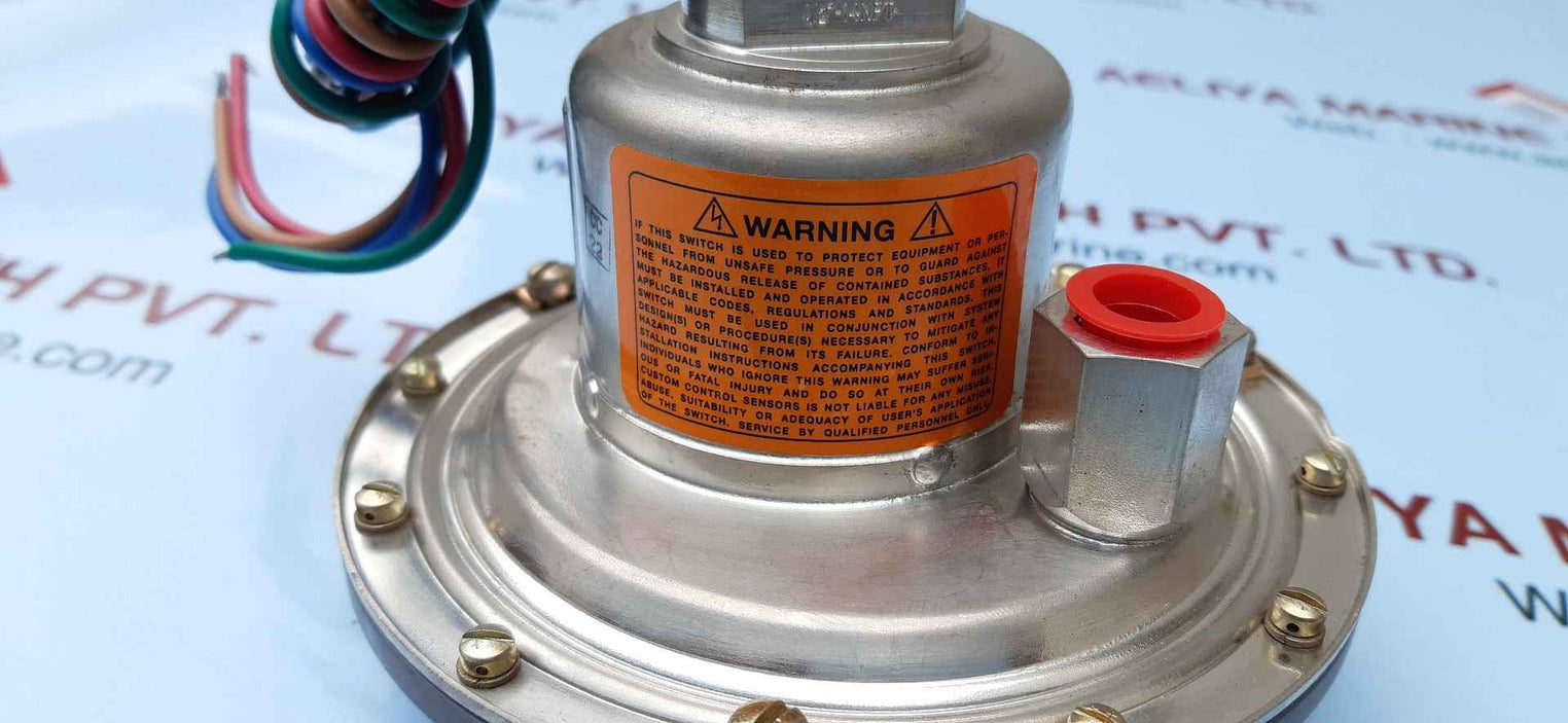 Custom control sensors 675de1 pressure switch
