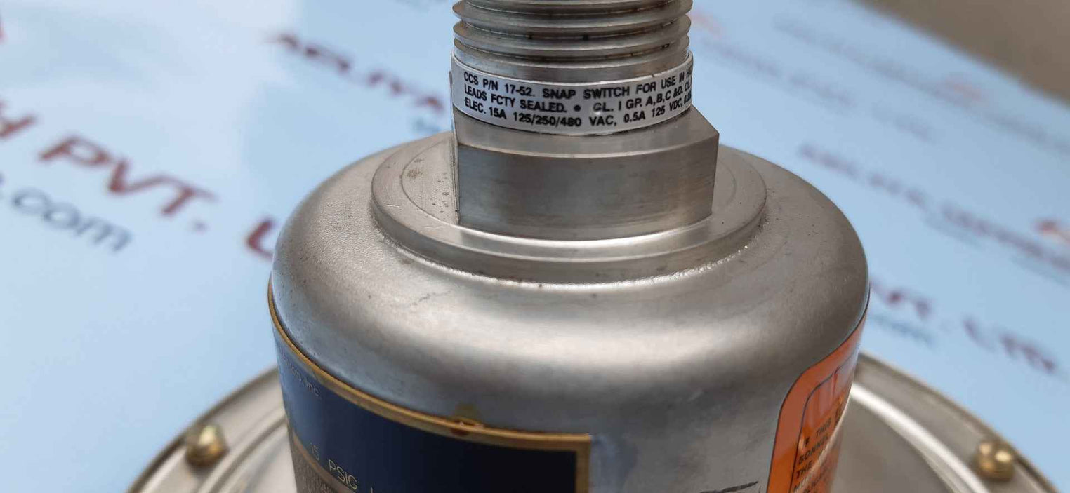 Custom control sensors 675de1 pressure switch